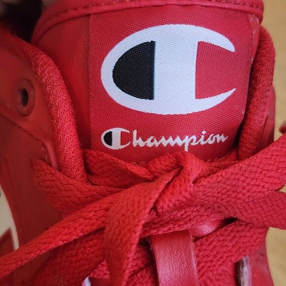 Champion 3 on 3 Low Top Red Basketball Shoes Mens Size 8.5 | CPS10317M main image 6